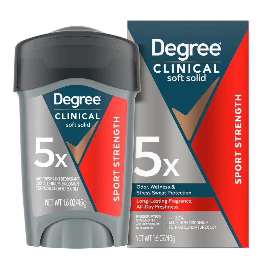 Degree Men Sport Strength Clinical Antiperspirant Soft Solid