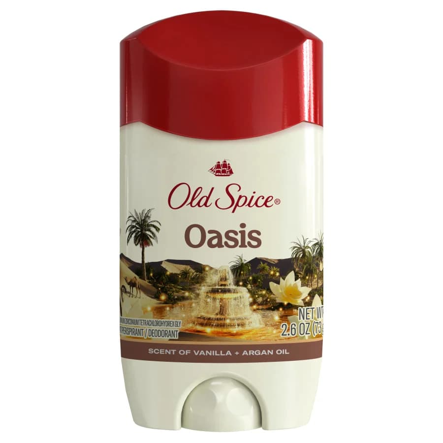 Old Spice Oasis with Vanilla Antiperspirant